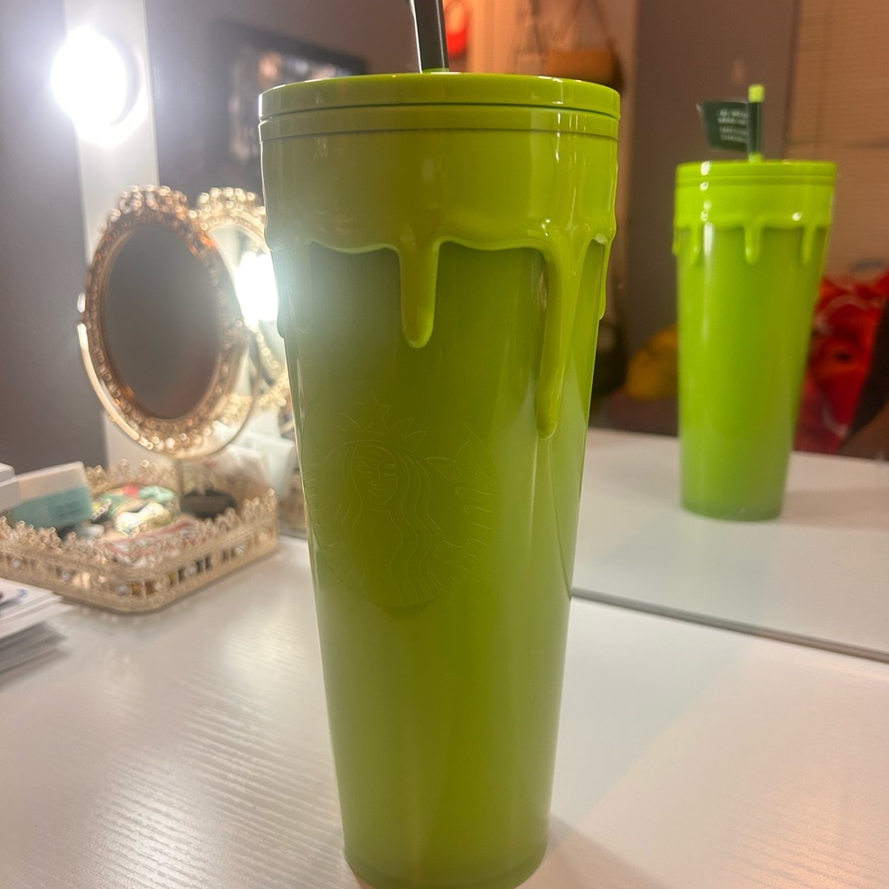 Starbucks Green Drip Tumbler